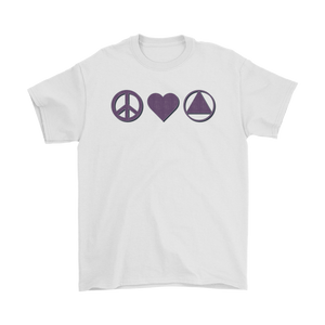Peace, Love, and AA T-Shirt