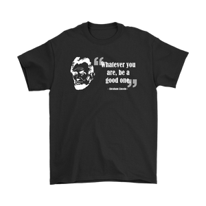 Abraham Lincoln recovery-themed quote unisex t-shirt