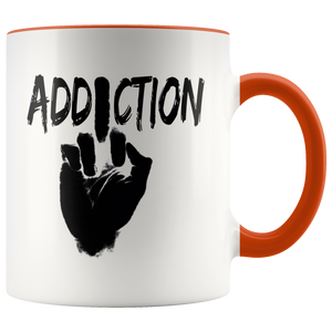 "F*** Addiction" Recovery Coffee Mug - Orange