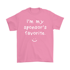 Because you ARE your sponsor's favorite! Warning:  this one may not be sponsor-approved, but there's really only one way to find out, right?