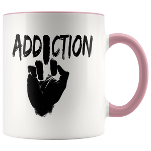 "F*** Addiction" Recovery Coffee Mug - Pink