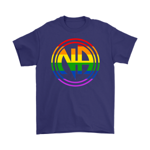 LGBTQ Narcotics Anonymous Pride T-Shirt - Purple